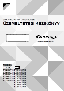 DAIKIN ftxp20-71k3 rxp-k3 comfort r32 klma 2017 magyar nyelv hasznlati tmutat